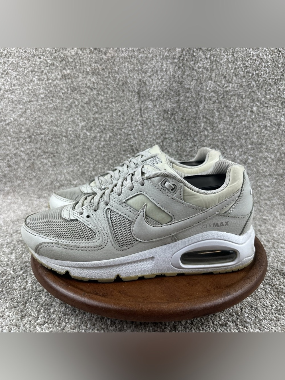 Nike Air Max Command Shoes Light Bone/gray Women's Size 9